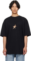 Mugler Black Star Oversized T-shirt