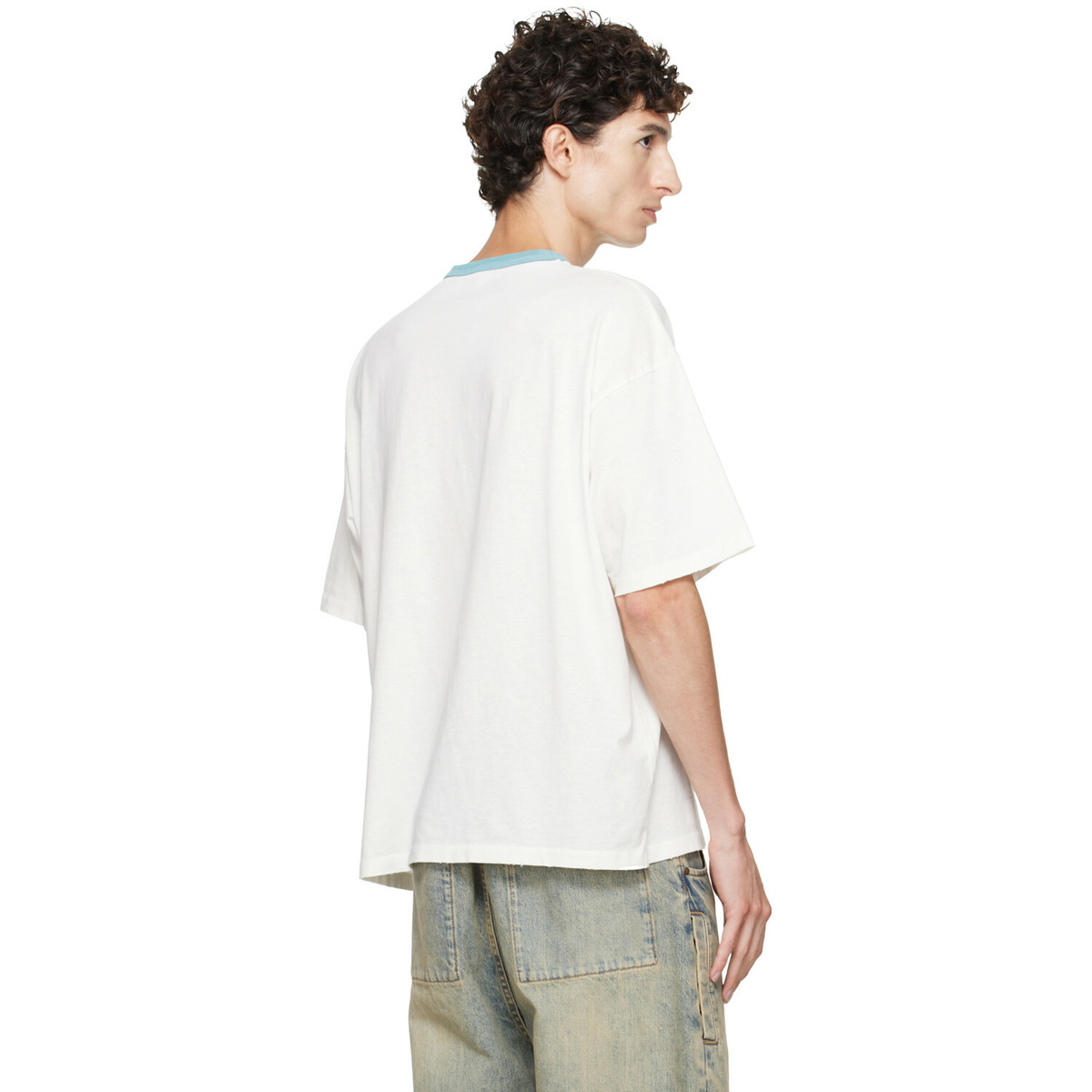 Represent White 'Busy Doing Nothing' T-shirt
