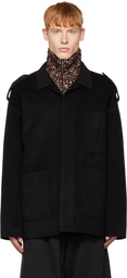 Acne Studios Black Double-Faced Jacket