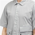 C.P. Company Men's Popeline Pocket Shirt in Drizzle