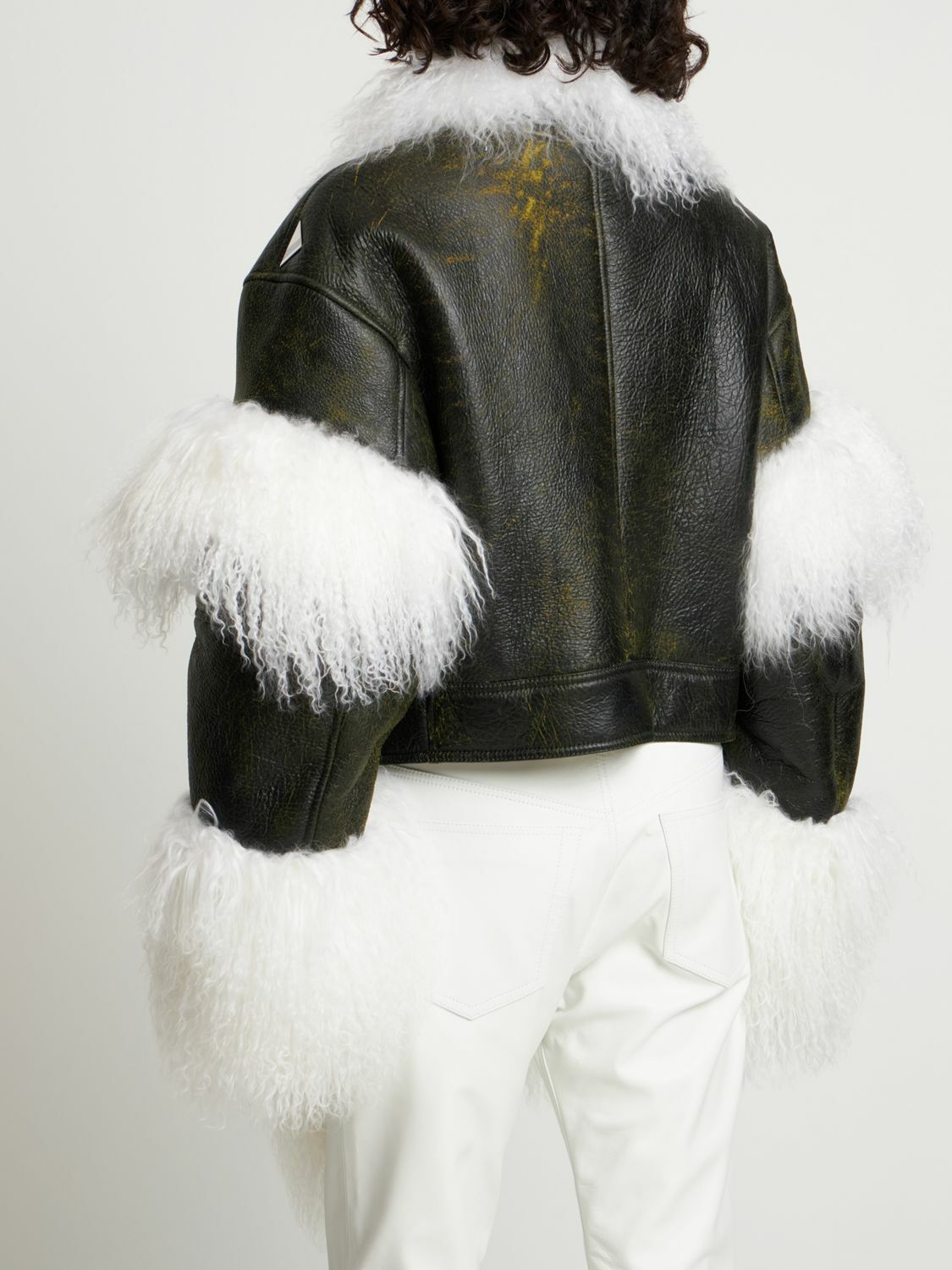 OF THE NEIGE STYLE LAMB LEATHER