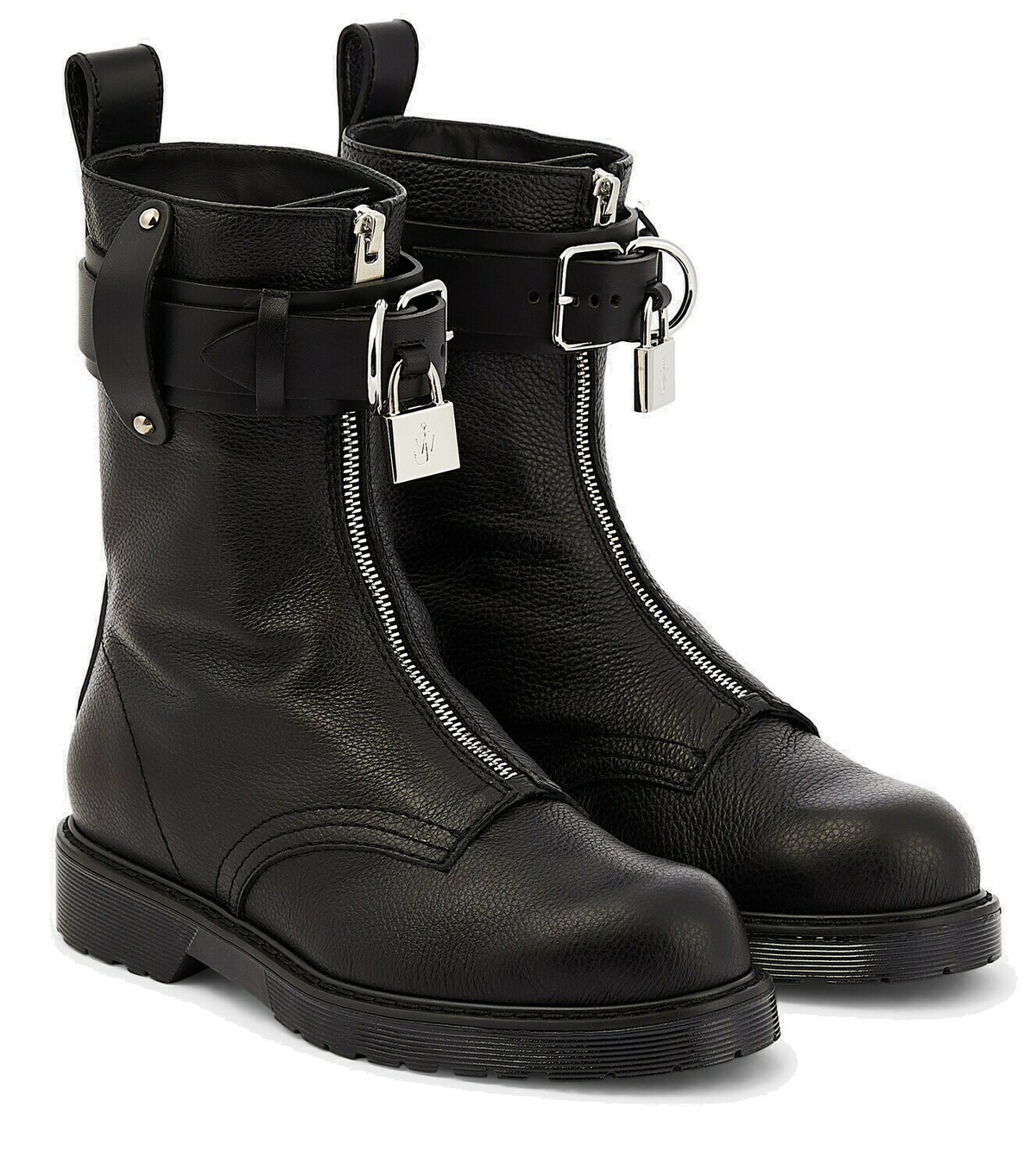 ブーツその他 J. W. Anderson Biker Kitten Boot BIKER KITTEN HEEL - LEATHER ANKLE BOOT – JW Anderson