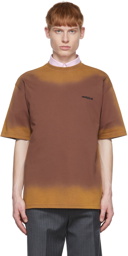 ADER error Brown Border T-Shirt