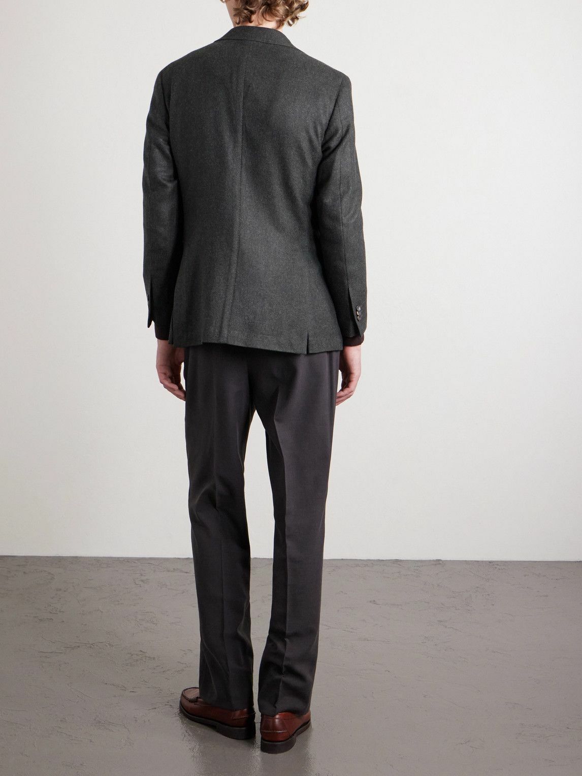 J. Mueser - Waverly Wool-Twill Blazer - Green