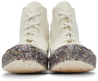 Converse White Renew Chuck 70 Knit High Top Sneakers