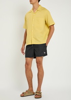 Paul Smith Zebra-appliquéd Shell Swim Shorts Black