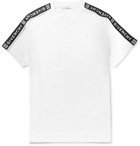 Givenchy - Logo-Jacquard Cotton-Jersey T-Shirt - White