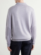 Mr P. - Merino Wool Polo Shirt - Gray