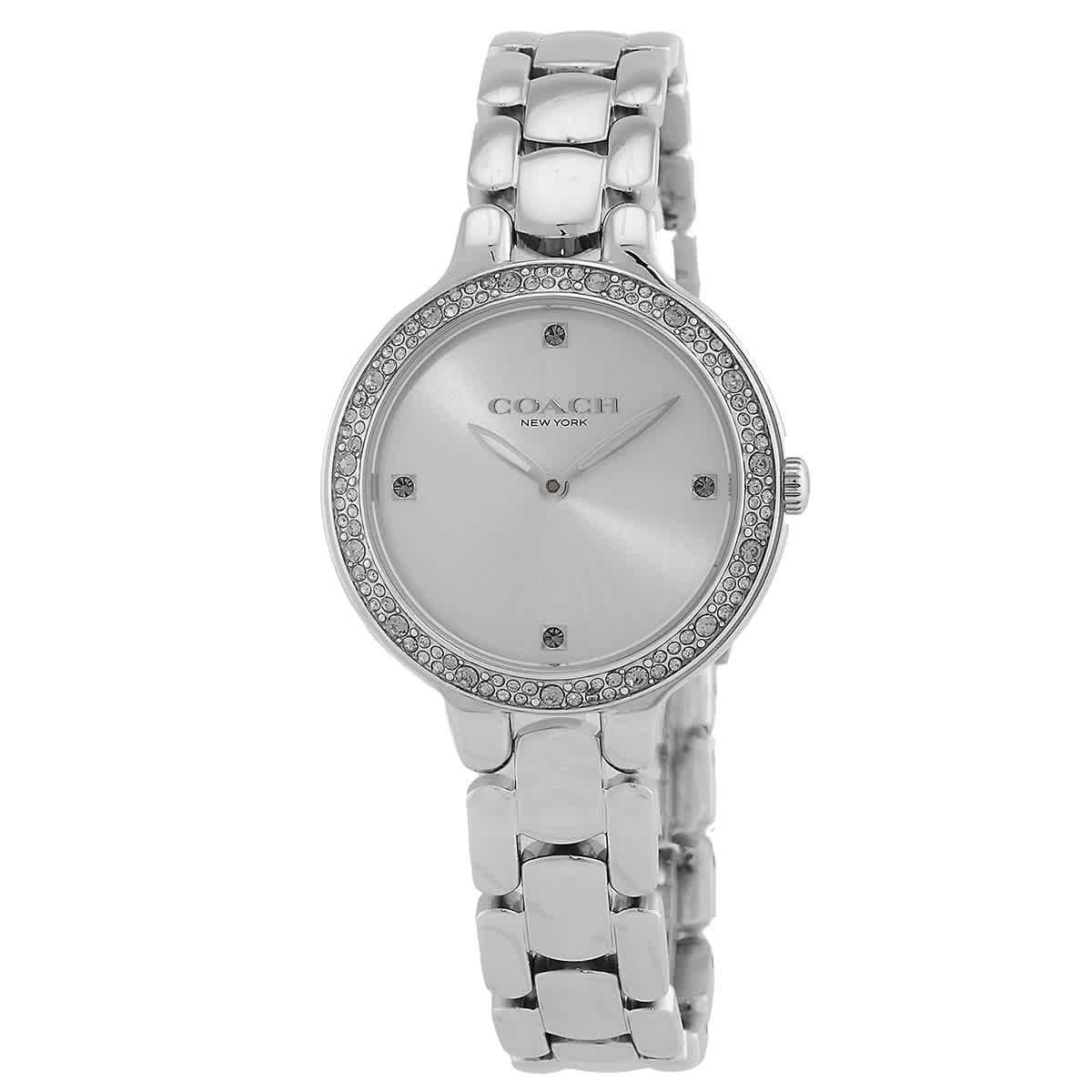 Coach Chelsea Quartz Crystal Silver Dial Ladies Watch 14504124 Coach