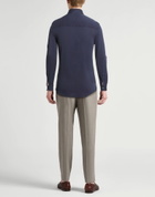 Fedeli Mens Shirt in Navy