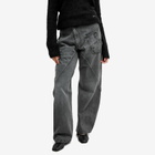 JW Anderson Women's Twisted Workwear Jeans in Grey
