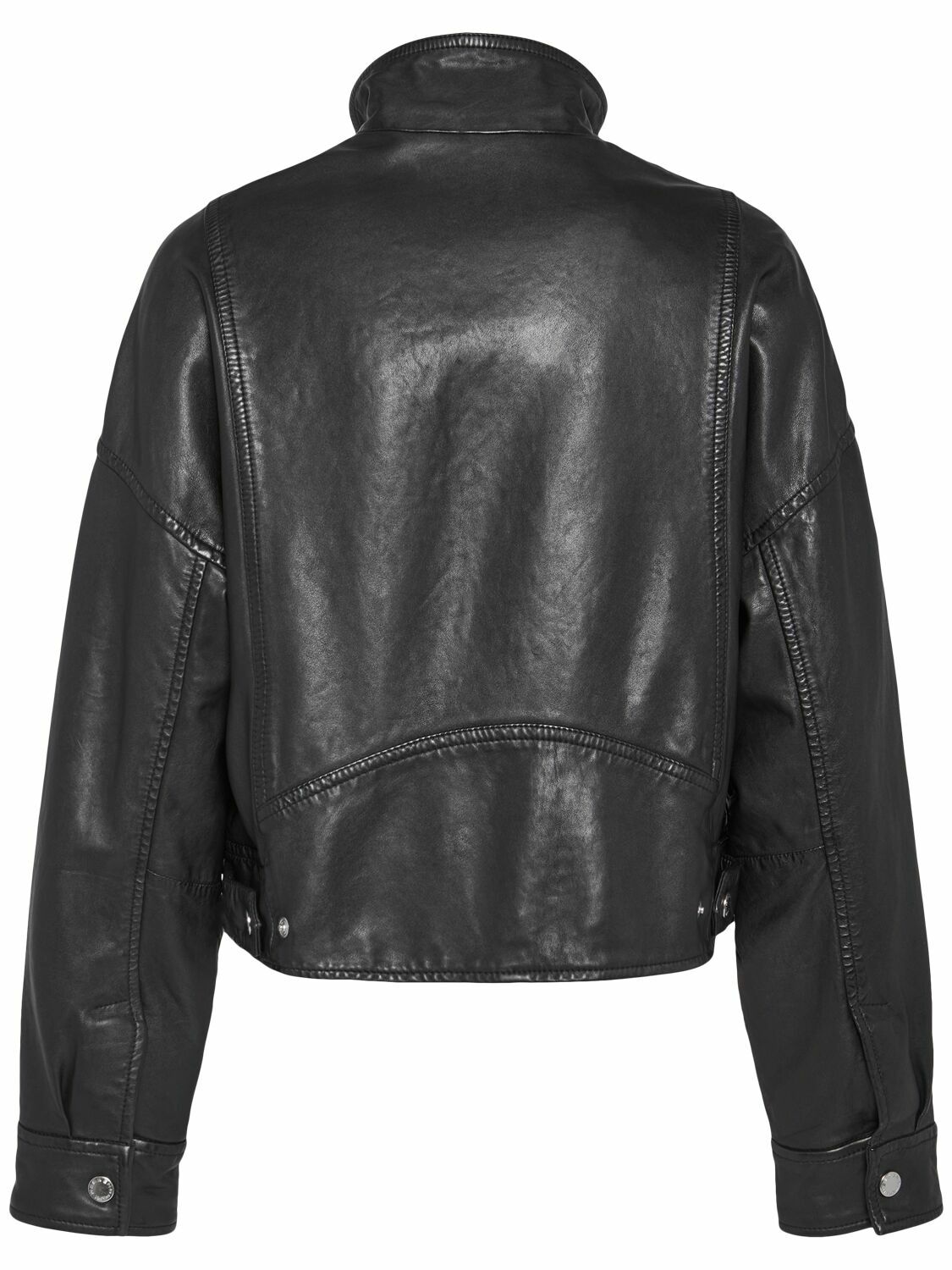WEEKEND MAX MARA Angel Leather Jacket Weekend Max Mara