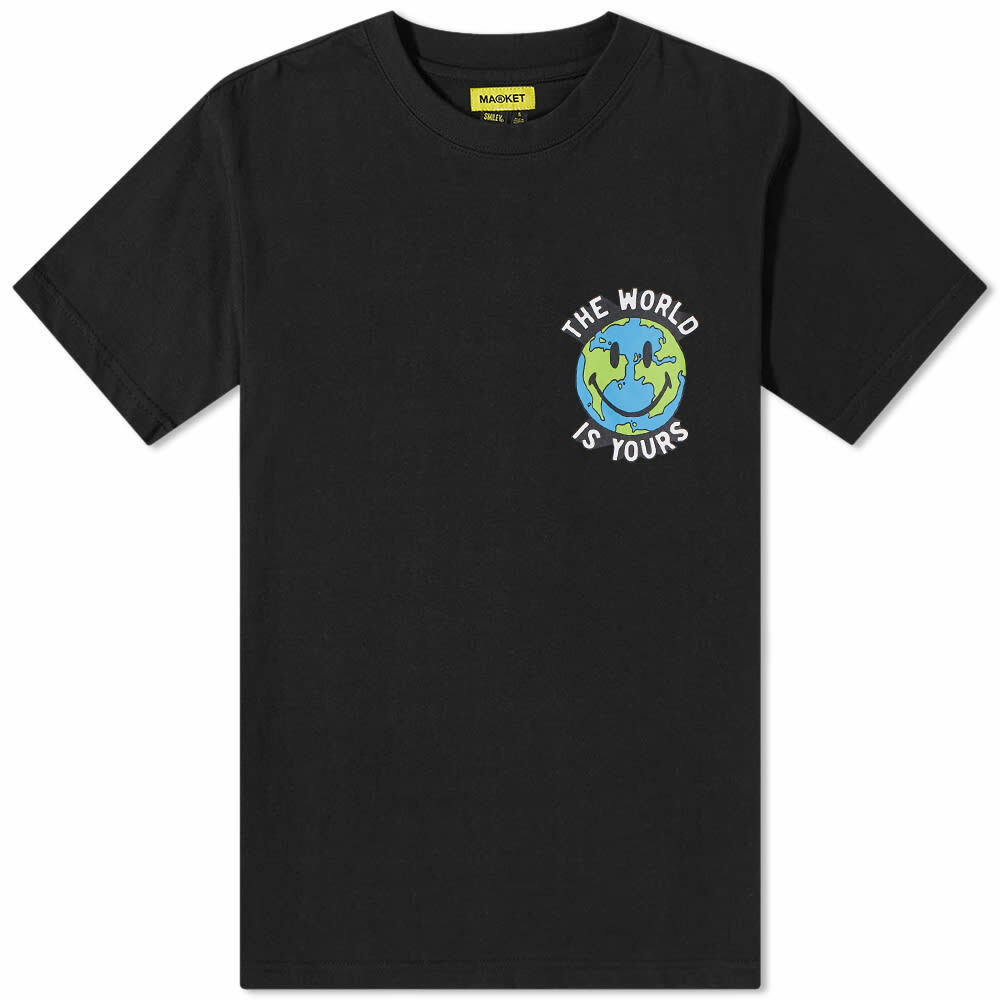 Market Smiley Peace And Harmony World Tee