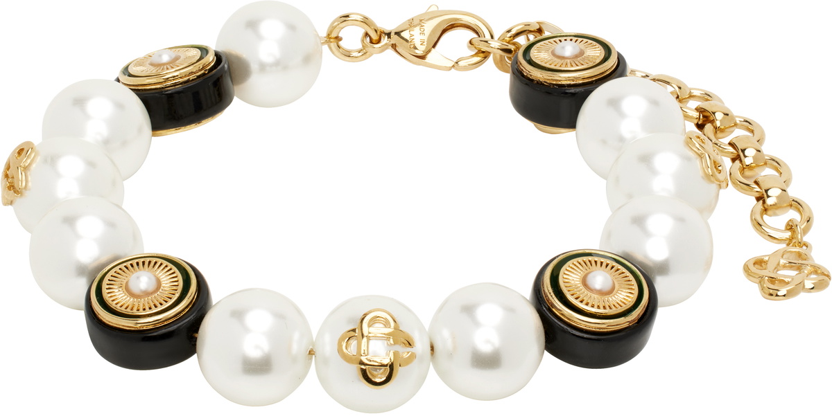 Casablanca White Spoke Wheel Bracelet