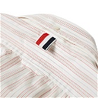 Thom Browne Stripe Poplin Button Down Shirt