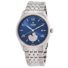 Tudor 1926 Luna Automatic Moon Phase Blue Dial Watch M91560-0002