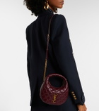 Saint Laurent Icarino Mini leather top-handle bag