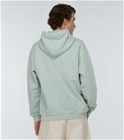 Adish - Printed cotton terry hoodie