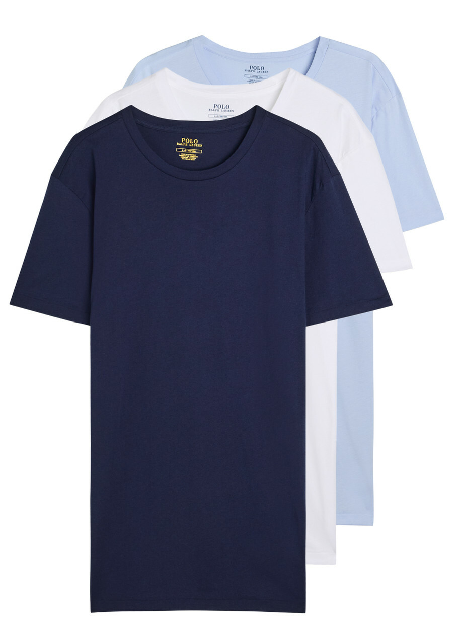 Polo Ralph Lauren Men's T-Shirt in Summer Blue Polo Ralph Lauren