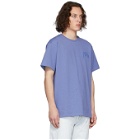 JW Anderson Blue Logo Embroidery T-Shirt
