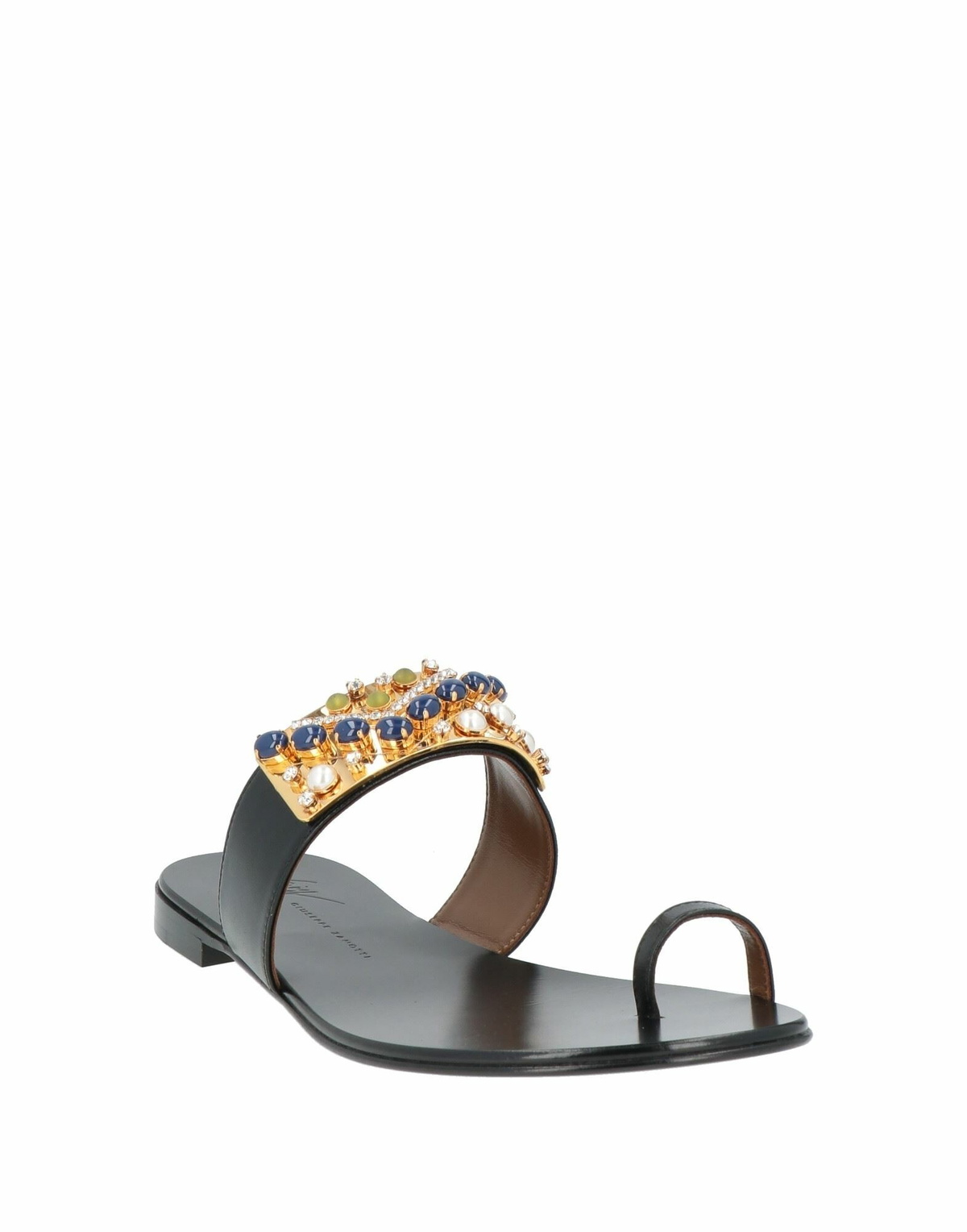 Giuseppe Zanotti Womens Thong sandal in Black