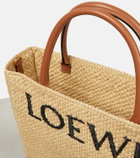 Loewe - Standard A4 raffia tote bag