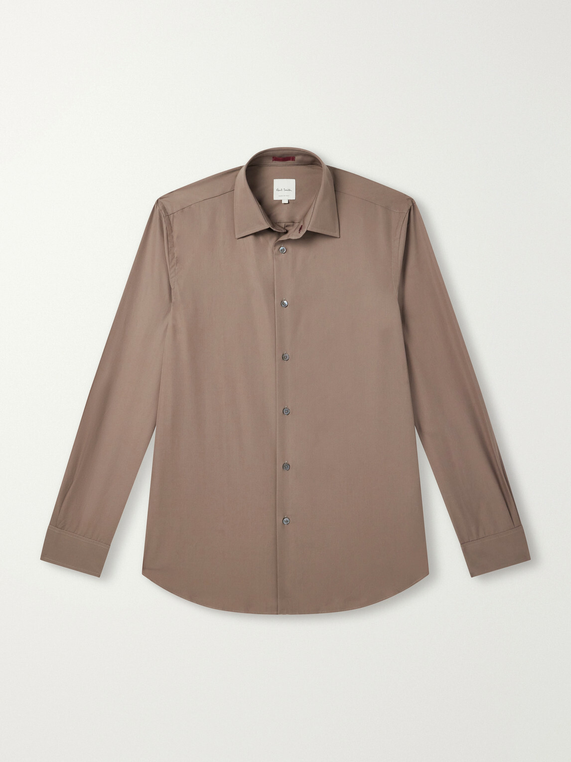 Paul Smith - Cotton-Poplin Shirt - Brown