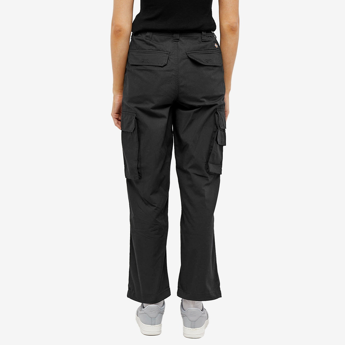 Dickies Women's Hooper Bay Cargo Pant in Black Dickies Construct