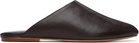 A.P.C. Brown 'Les Mules' Slip-on Loafers