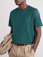 Sunspel - Slim-Fit Cotton-Jersey T-Shirt - Green