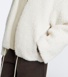 Sportmax Teddy-trimmed jacket