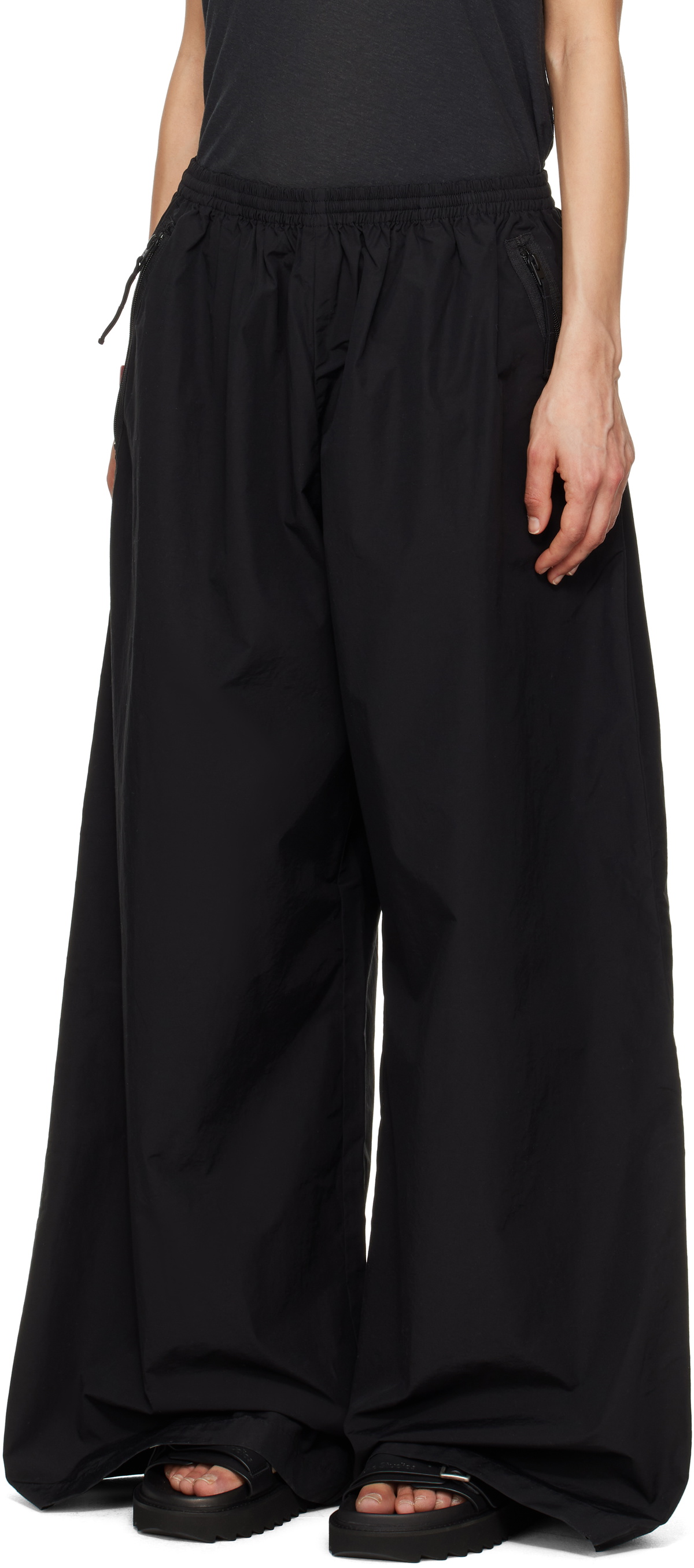 Acne Studios Black Relaxed Fit Lounge Pants