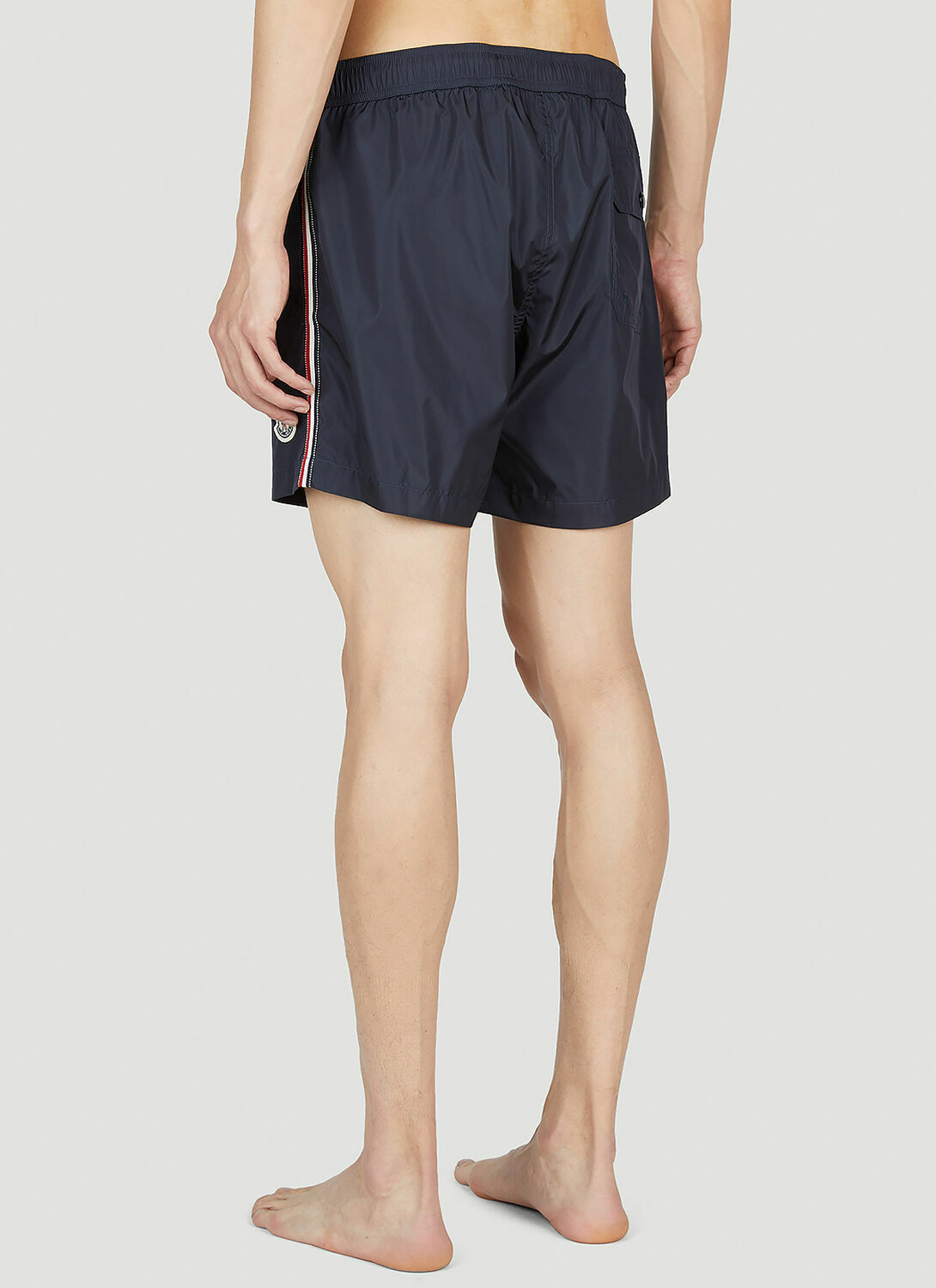 Moncler Striped Swim Shorts