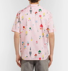 Thom Browne - Printed Cotton Shirt - Pink