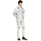 Fear of God Blue Selvedge Inverted Holy Water Jeans