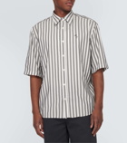 Acne Studios Oversized striped shirt