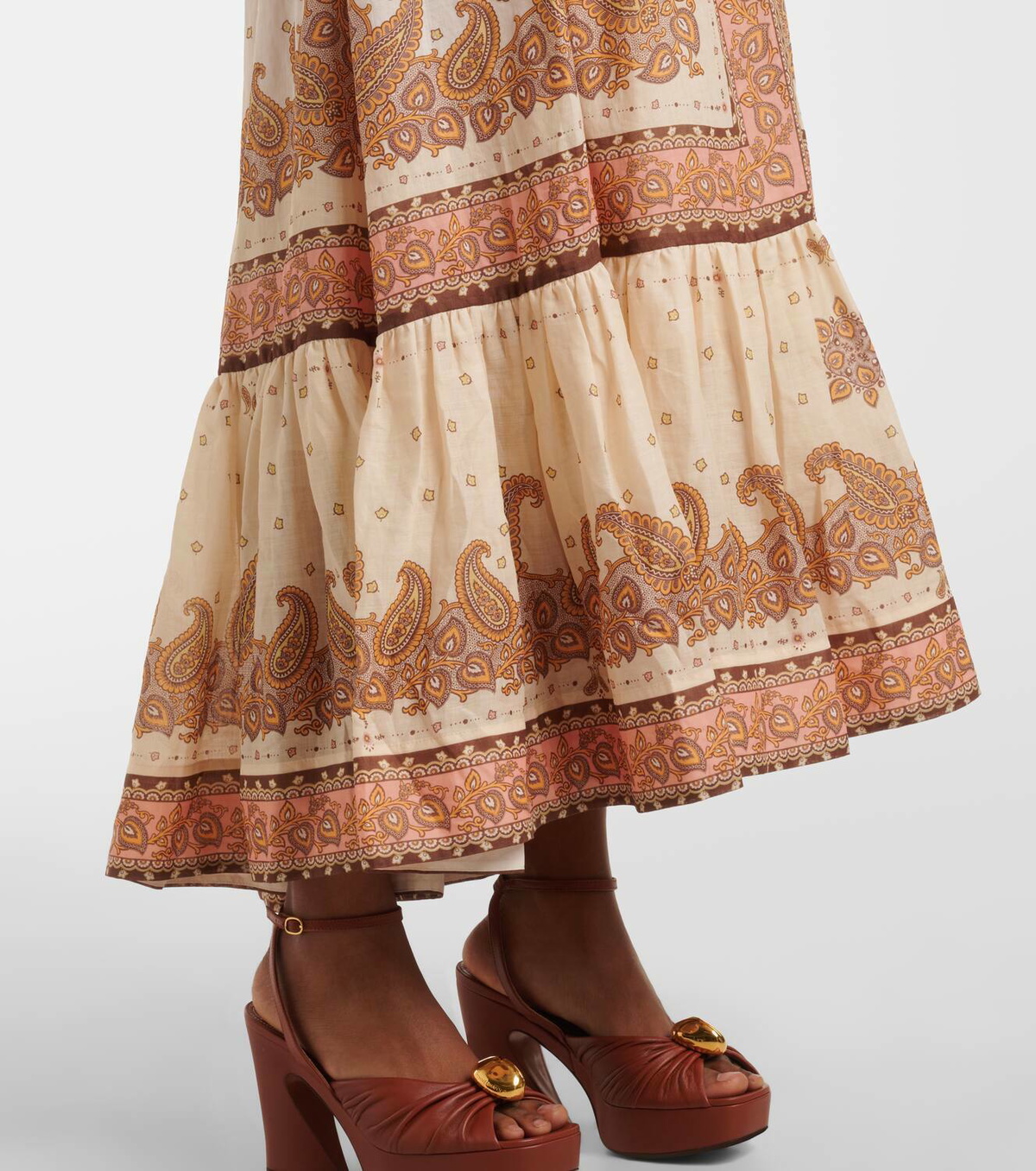 Zimmermann Maxine paisley ramie maxi dress Zimmermann
