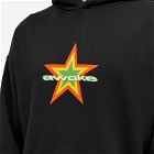Awake NY Men's Star Logo Hoodie in Black