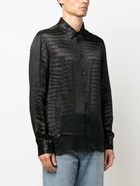 VERSACE - Viscose And Silk Blend Shirt