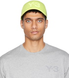 Y-3 Yellow Logo Cap