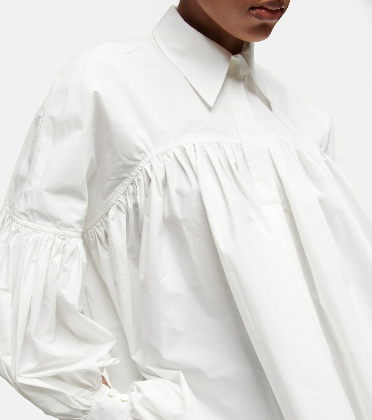 Khaite - Collie cotton poplin shirt Khaite