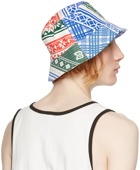 Rhude Multicolor Card Print Bucket Hat