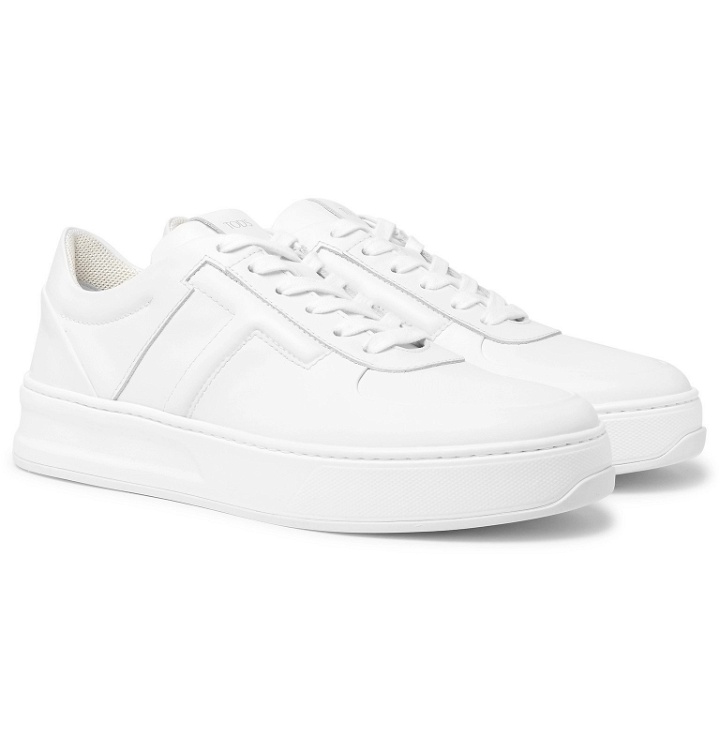 Photo: Tod's - Cassetta Leather Sneakers - White
