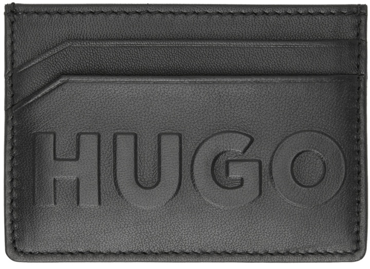 Photo: Hugo Black Leather Card Holder