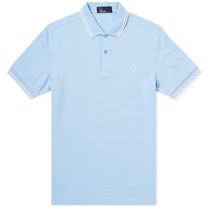 Photo: Fred Perry Twin Tipped Polo Blue