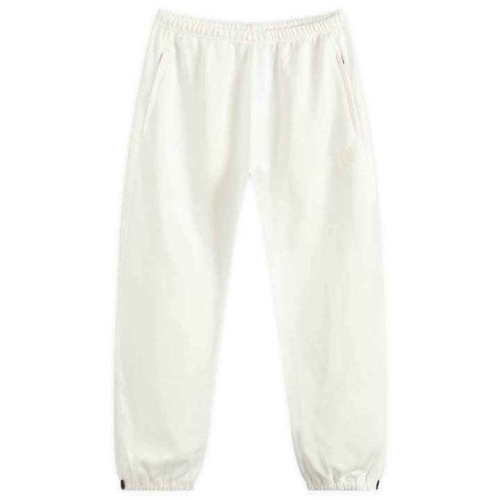 Photo: Needles Men's Zipped Sweat Pant in Off-White