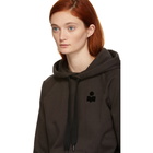 Isabel Marant Etoile Black Malibu Hoodie