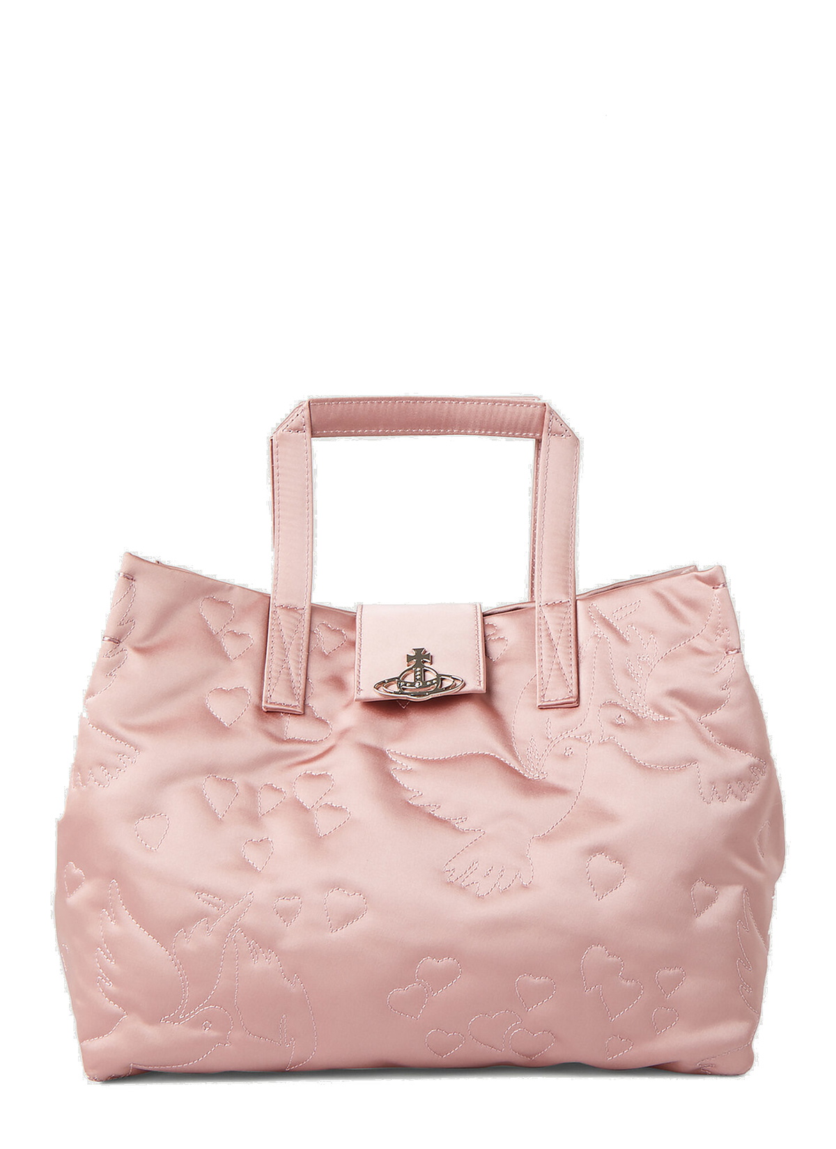 Brigitte Medium Tote Bag in Pink Vivienne Westwood