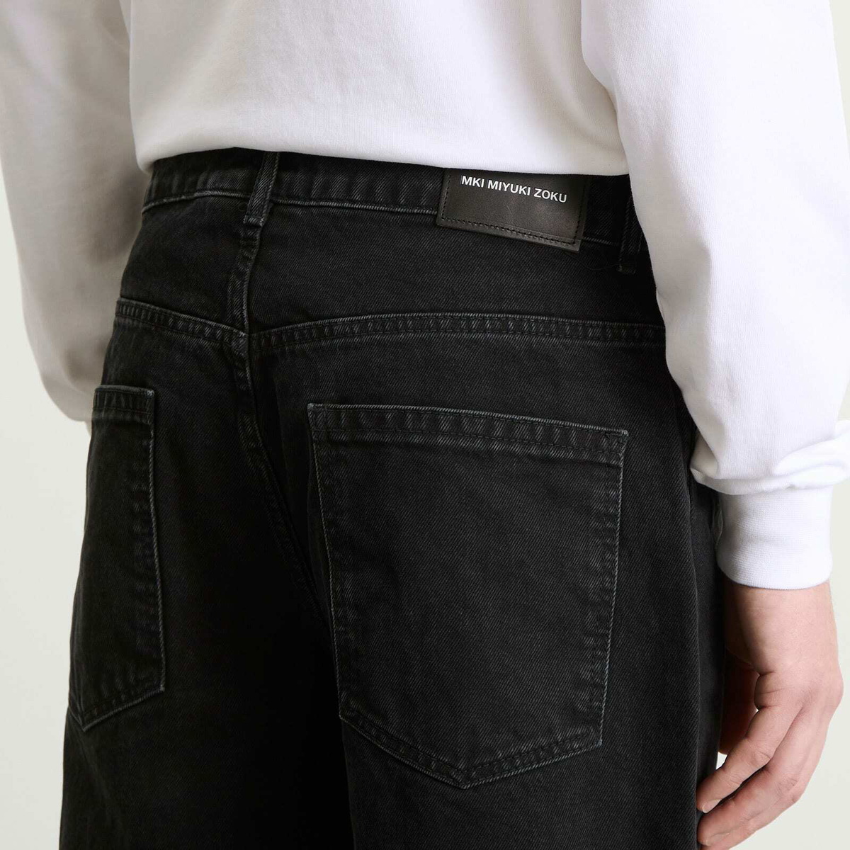 MKI Men's Denim Classic Jean in Black Wash