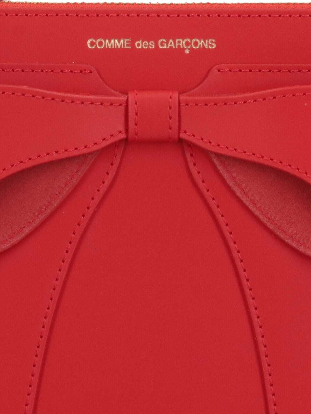 Comme des Garçons Wallet big Bow Pouch